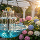 💎 -50% SOLAR-VOGELBAD-BRUNNEN! 💎 Kaskaden-Hängedesign & Automatisch für Ihren Garten