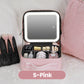 📢📢40% OFF !! ⏰Flawless Makeup Anywhere – Portable LED Mirror Makeup Bag!✨