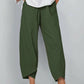 💎 -50% VINTAGE LEINEN-HOSE! 💎 Asymmetrisch, Elastische Taille & Tiefe Taschen – Bequem & Einzigartig