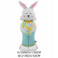 💎 OSTER-FRÜHBUCHER-SALE! 💎 Riesen 3D-Steh-Hase-Ballon – Selbststehend, Wiederverwendbar & Farbenfroh für Festliche Osterstimmung 🐰🎈