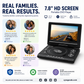 📢📢50% OFF !! ⏰🔥2026 New Upgrade ＆ Hot Sale🔥 7.8" HD Portable DVD/EVD Player📺