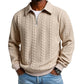 💎 -50% AUF PULLOVER! 💎 Herren Halb-Reißverschluss: Zopfmuster & Weiche Baumwolle für Stil 👔🧶