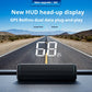 📢📢50% OFF !! ⏰🚗 Universal GPS Car Speedometer Head-Up Display (HUD) – Accurate Speed in km/h – Digital Speedometer, Compass & Overspeed Alert – Plug & Play for All Vehicles 📊✨