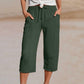 🌿 LIMITIERTES ANGEBOT 50% RABATT! ✨ Damen Hose aus Leinen-Baumwolle – Leicht, Falten, Gummibund 👒