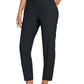 ⏳LIMITED OFFER 70% OFF🌞Women’s Fitted High-Waisted Zip-Pocket Trousers - 👖Lightweight, Breathable, Soft 26"/27" Ankle Pants with Zipper Pockets