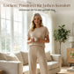 👚 LIMITED-TIME 50% RABATT! ✨ Damen Rippstrick Zweiteiler – Lockerer Schnitt, Weite Hose, Weicher Stoff ✨