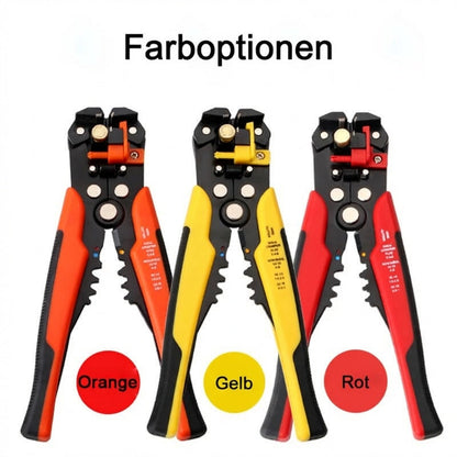 ⚡ LIMITED-TIME 50% RABATT! ✨ Automatische Abisolierzange – 3-in-1, Einstellbar, Für Drähte ✨