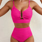 🌊 LIMITIERTES ANGEBOT: 50% RABATT! 🩱 Damen Push-Up Bikini mit Hoher Taille – Figurformend, Po-Liftend & Ultra-Bequem 🏖️