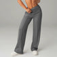 👖 LIMITED-TIME 50% RABATT! ✨ Lockere Damen Hose – Weitbein, Hoher Bund, Bequem 🍁