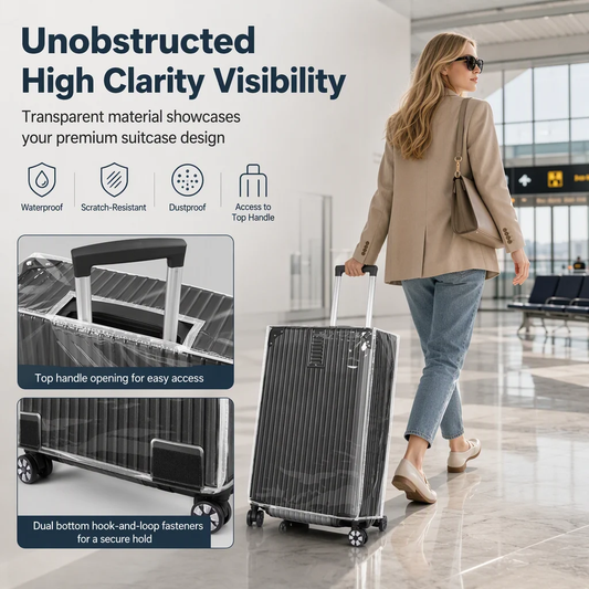 ✈️BUY 1 GET 1 FREE + 50% OFF!🧳 Waterproof and Scratch-Resistant Luggage  Cover