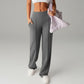 👖 LIMITED-TIME 50% RABATT! ✨ Lockere Damen Hose – Weitbein, Hoher Bund, Bequem 🍁