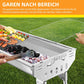 🔥 LIMITED-TIME 50% RABATT! ✨ Klappbarer Grill aus Edelstahl – Outdoor, Camping, Garten, Kompakt, Robust 🍖