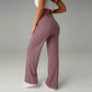 👖 LIMITED-TIME 50% RABATT! ✨ Lockere Damen Hose – Weitbein, Hoher Bund, Bequem 🍁
