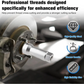 📢📢50% OFF !! ⏰🎉 2026 Sale — Over 27400 Sold! 🔧8Pcs Automotive Thread Repair Tool Set｜Hardened Steel Damaged Screw Bolt Restorer ✨