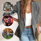 💎 -50% AUF DIE ELEGANTE SOFT-JACKE! 💎 Klassisches Revers, Ein-Knopf-Design & Luxus-Stoff für Büro & Freizeit🧥✨