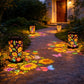 💎 -63% AUF SOLAR-SCHATTENLATERNE! 💎 Durchbrochenes Sonnenblumen-Design, Wetterfest & Magische Lichtmuster für den Garten