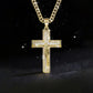 ✝️ LIMITIERT: 60% RABATT! ✨ Jesus-Kreuz-Anhänger (14K vergoldet) – Spiritueller Schutz & Geschenkbox 🎁