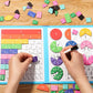 💎 60% RABATT! 💎 Magnetisches Bruchpuzzle für Kinder – Montessori-Lernspielzeug aus Holz, Fördert Mathe-Verständnis & Feinmotorik 🧩🔢