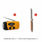 🌧️ LIMITIERTES ANGEBOT: 50% RABATT! 📻 Solar-Kurbel Notfallradio – Powerbank, 7 Tage Akku, LED-Lampe & Wetterradio ✨