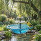 💎 -50% SOLAR-VOGELBAD-BRUNNEN! 💎 Kaskaden-Hängedesign & Automatisch für Ihren Garten