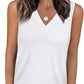 👕 LIMITED-TIME 50% RABATT! ✨ Damen V-Ausschnitt Tanktop – Ärmellos, Locker, Figurformend ☀️