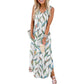 🌊 LIMITIERT: 49% RABATT! 🔥 Damen Sommerkleid – Locker, Ärmellos mit V-Ausschnitt & Taschen für Strand & Freizeit 👗