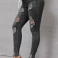 ✨ LIMITIERT: 50% RABATT! 👖 Zerrissene Stretch-Skinny-Jeans – Figurformend, Elastischer Kordelzugbund & Bequem für den Alltag 🔥