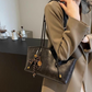 👜 LIMITIERT: 60% RABATT! ✨ Damen-Vintage-Umhängetasche – PU-Leder, Robust & Viel Platz 🎀