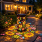 💎 -63% AUF SOLAR-SCHATTENLATERNE! 💎 Durchbrochenes Sonnenblumen-Design, Wetterfest & Magische Lichtmuster für den Garten