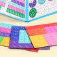 💎 60% RABATT! 💎 Magnetisches Bruchpuzzle für Kinder – Montessori-Lernspielzeug aus Holz, Fördert Mathe-Verständnis & Feinmotorik 🧩🔢