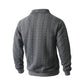 💎 -50% AUF PULLOVER! 💎 Herren Halb-Reißverschluss: Zopfmuster & Weiche Baumwolle für Stil 👔🧶