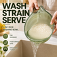 📢📢50% OFF & In Stock⏰ Wash Rice Without Losing a Grain – Fine Mesh Colander Bowl with Handle. UK Stock ✨