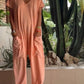 👕 50% RABATT JETZT! Lässiger Jumpsuit mit V-Ausschnitt – Einfarbig, Aus Weicher Baumwolle & Vielseitig 👖✨