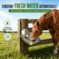 📢📢40% OFF !! ⏰Automatic 304 Stainless Steel Drinking Bowl with Float and Drain Hole for Cattle Horses Sheep and Dogs 🤖