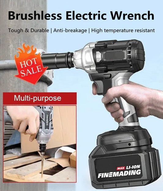 ⚡️ 50% RABATT! 💥 Bürstenloser Elektroschrauber – Leistungsstark, langlebig & kabellos für maximale Freiheit! 🔧