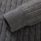💎 -50% AUF GERIPPTES HERREN-STRICKHEMD MIT HALBEM REISSVERSCHLUSS! 💎 Maßgeschneiderte Passform, Vielseitige Farben & Hoher Tragekomfort ✨