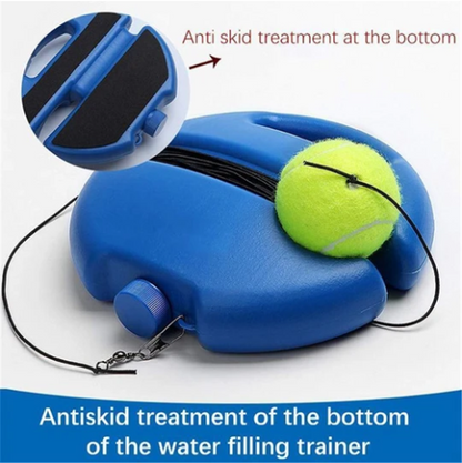 🎁 2+1 GRATIS!! 🎾 Tennis-Trainer mit Rückprallball – Praktisches Trainingsset für Garten, Park & Zuhause