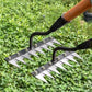 🌱 LIMITIERTES ANGEBOT: 50% RABATT! 🔧 Unkrautrechen aus Kohlenstoffstahl – 4 Varianten (5-8 Zinken), Langlebig & Vielseitig ✨