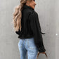 🧥 50% RABATT AUF DIE BIKERJACKE! ✨ Stehkragen, verstellbarer Saum & praktische Taschen für jeden Look 🖤