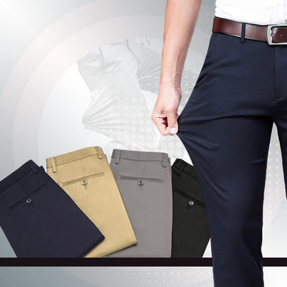 💎 -50% AUF KLASSISCHE HERRENHOSE MIT GUTER ELASTIZITÄT! 💎 Elastischer Bund, Feuchtigkeitsableitend & Knitterfrei ✨
