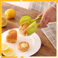📢📢50% OFF !!⏰ 🍋Creative Kitchen Slice Cutting Tool, Food‑Grade Aluminum Alloy Hand‑Held Slicer, Quick Slicing Holder for Lemon, Tomato, Onion & Soft Fruits Vegetables