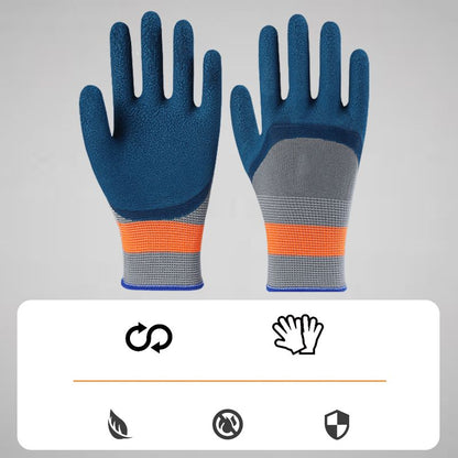 📢📢50% OFF & In Stock⏰Wear-resistant rubber work glove（12pcs）