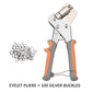 🛠️ LIMITED-TIME 58% RABATT! ✨ Ösenzange Set – Robust, Komplett, Für Planen & Leder 🔩