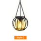💎 -50% AUF RETRO SOLAR-HÄNGELAMPEN! 💎 IP65 Wasserdicht, 12h Licht & Umweltfreundlich für Garten ✨