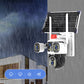 💎 50% RABATT! 💎 Solarbetriebene 360°-Kuppelkamera mit 3 Objektiven – Farb-Nachtsicht, Zweiwege-Audio & App-Steuerung 🌞🎥