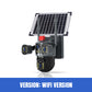 💎 50% RABATT! 💎 Solarbetriebene 360°-Kuppelkamera mit 3 Objektiven – Farb-Nachtsicht, Zweiwege-Audio & App-Steuerung 🌞🎥