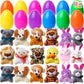 💎 50% RABATT! 💎 Tierischer Schlüsselanhänger im Ei – 12/24/36 Mini-Plüschtiere in bunten Ostereiern, ohne Süßigkeiten 🐣🐰