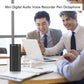 ✨Neujahrsausverkauf⏰Mini Digital Audio Voice Recorder Pen Dictaphone