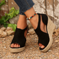 💎 -50% DAMEN PLATEAU-SANDALEN! 💎 Peep-Toe, Verstellbare Schnallen & Trendiges Design für den Sommer