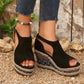 💎 -50% DAMEN PLATEAU-SANDALEN! 💎 Peep-Toe, Verstellbare Schnallen & Trendiges Design für den Sommer